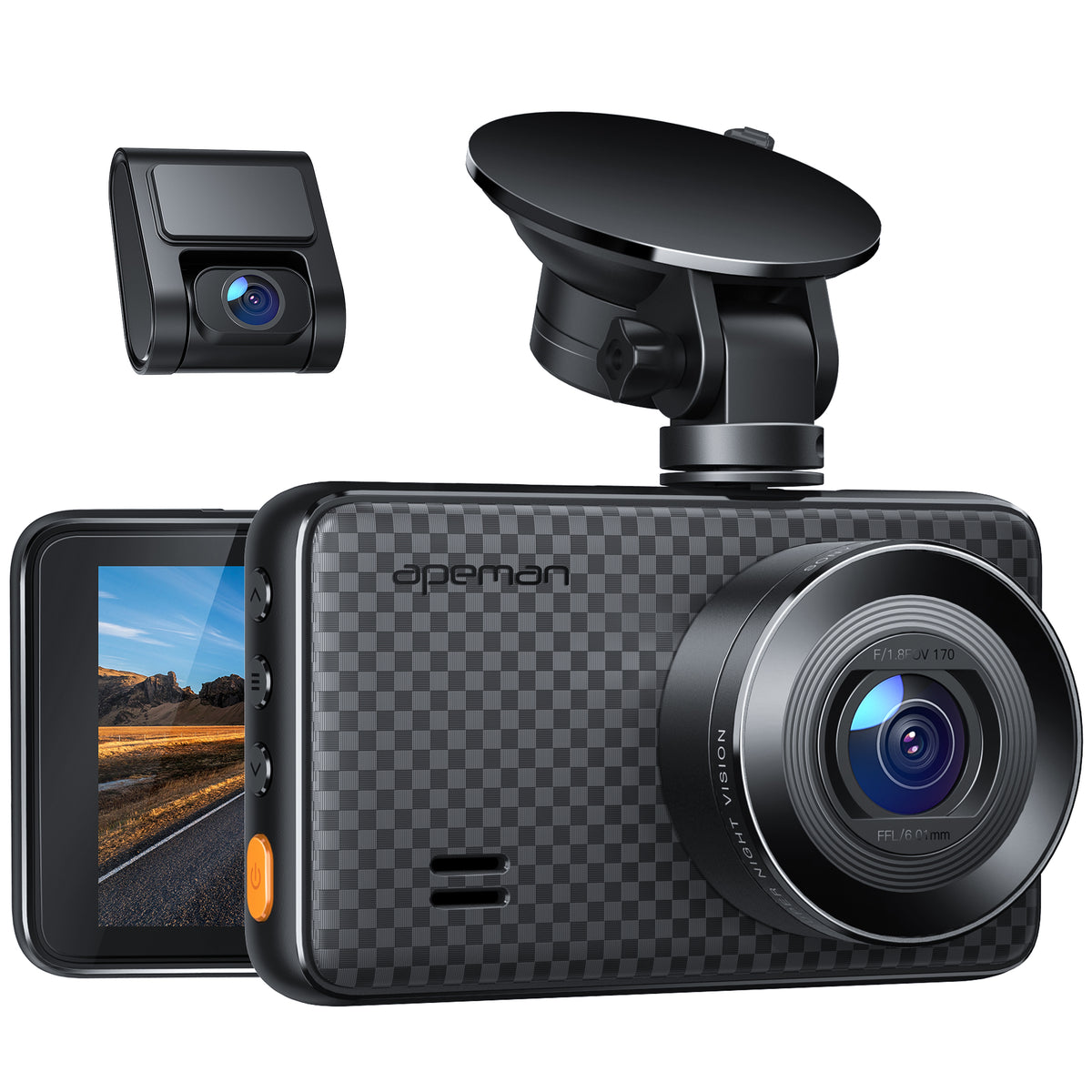 APEMAN C420 Dash Camera 1080P Full HD 30 Fps
