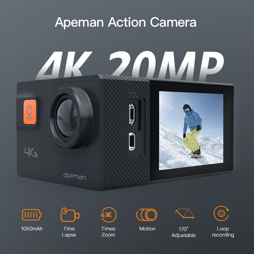 apeman A80 Action Camera