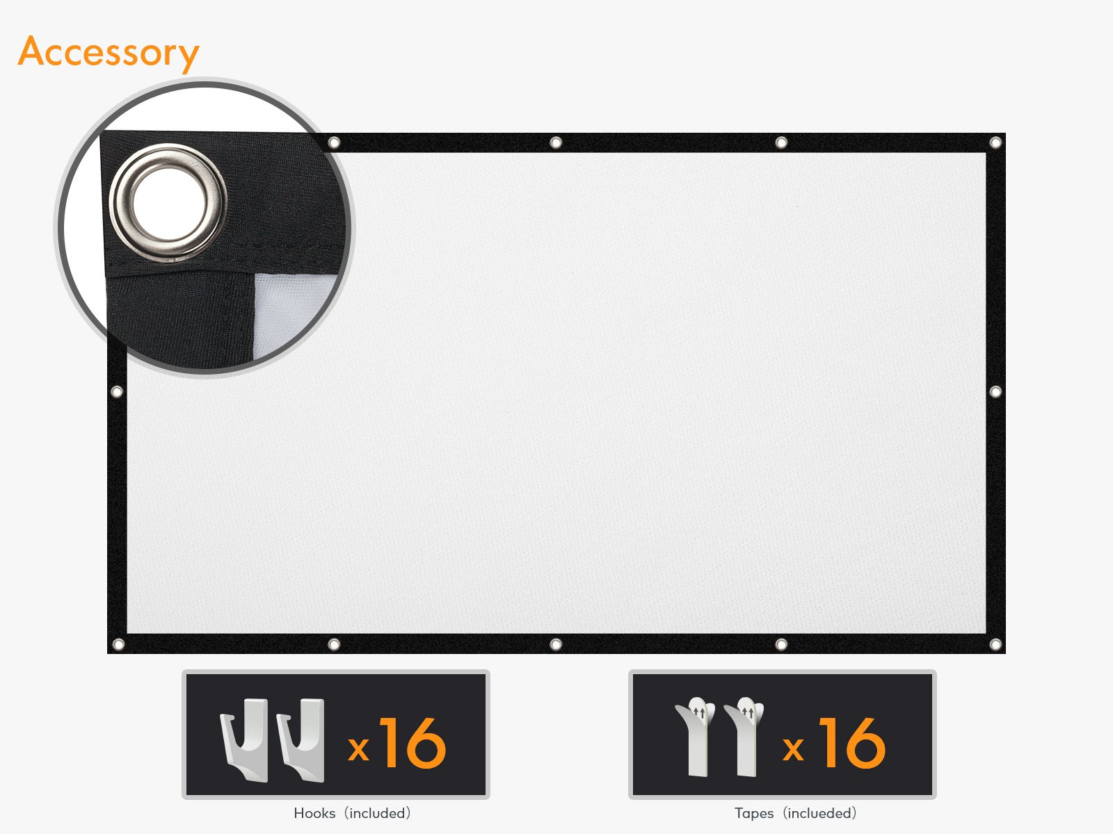apeman PS100 Portable Projector Screen – Apeman US