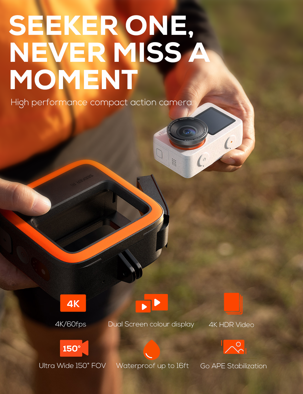 SEEKER ONE Action Camera