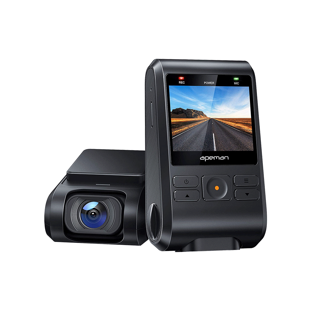 Front and Rear Dual Lens Truck Dash Cam Kit